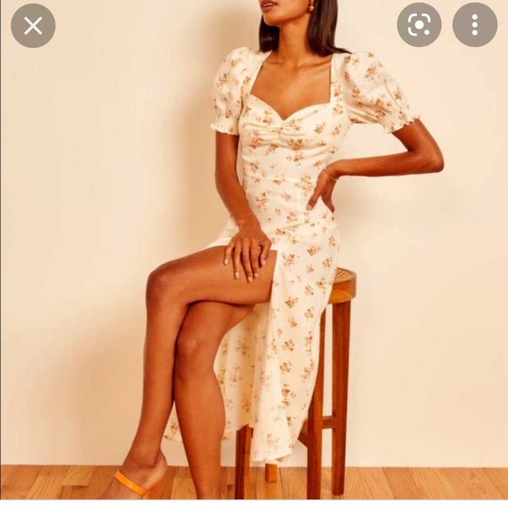 Brand New Reformation Windsor Dress - Size 10 - Tags/return tag still attached
